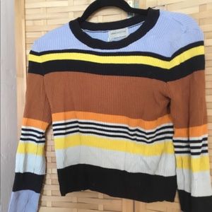 Urban outfitters striped sweater